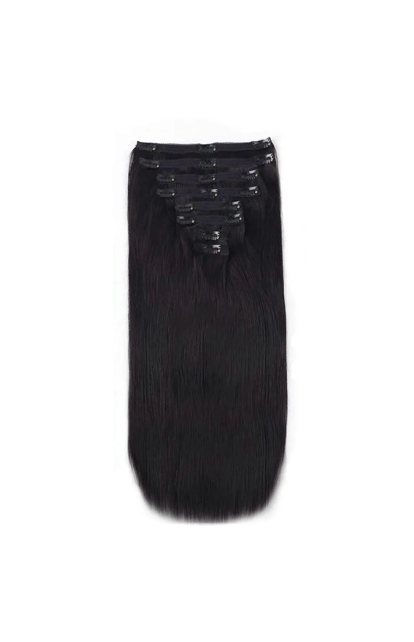 RAW Straight  Indian Clip Ins 150g